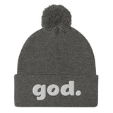 God Pom-Pom Beanie