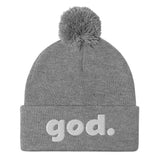 God Pom-Pom Beanie