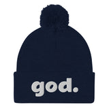 God Pom-Pom Beanie