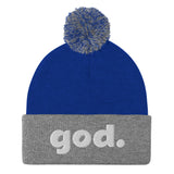 God Pom-Pom Beanie